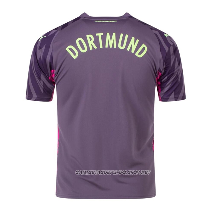 Camiseta Borussia Dortmund Portero 23-24 Purpura